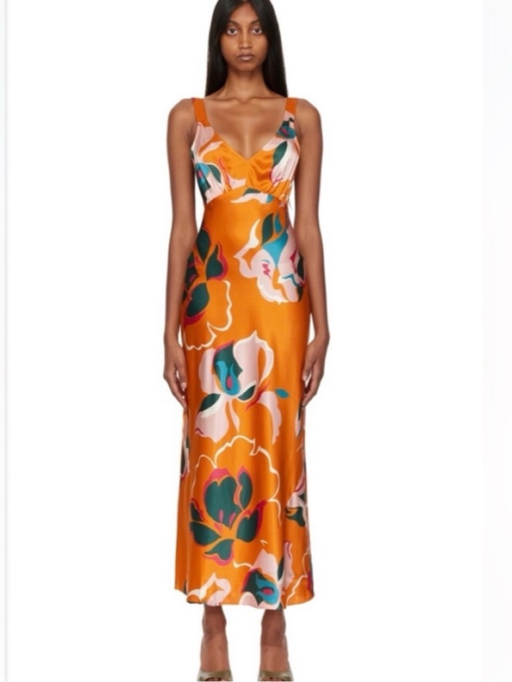Reformation Dayton Silk Dress